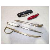LETTER OPENERS & KNIVES