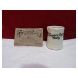 BANNER CAFE WESTBY CREAMER & MEMO BOOK