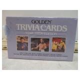 GOLDEN TRIVA CARDS STAR TREK ED. SEALED