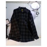 XL TALL WORKS SPORT PLAID SHIRT
