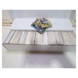 BOX OF SHANNON SHARPE FOOTBALL CARDS