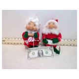 EARLY 90'S MR & MRS CLAUS
