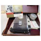 **POLOROID LAND CAMERA MODEL 150 IN CASE
