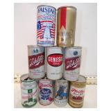 **16 VINT BEER CANS