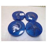 4 ACRYLIC COASTERS