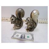 2 SQUIRRELS MADE IN JAPAN 1 HAS BEEN REPAIRED