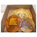 **ROSEMALED PLAQUES