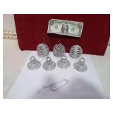 7 VINT CHRISTMAS ORNAMENTS