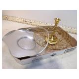 METAL ITEMS INCLUDING BRASS CANDLE STICK