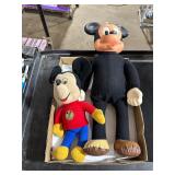 **2 VINT MICKEY MOUSE TOYS