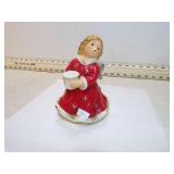 GOEBEL WEST GERMAN MUSICAL ANGEL CANDLE HOLDER