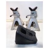 **JACK STANDS & BLOCKS