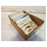 VINT POST CARDS & CALLING CARDS
