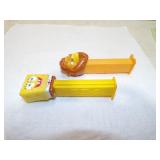 SPONGEBOB & LION KING PEZ DISPENSERS