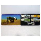 SET OF 4 JOHN DEERE KNIVES NIP