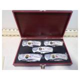 5 FORMER PRESIDENTS POCKET KNIVES NIP