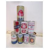 **16 VINT BEER CANS