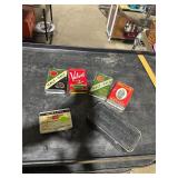 SEWING ATTACHMENTS & TINS