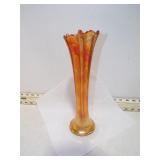 **VINT CARNIVAL GLASS VASE
