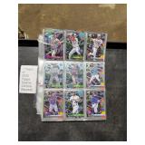 2025 TOPPS CHROME BASEBALL CARDS 7 PAGES