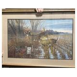 **FRAMED FIND A REFUGE PRINT DUCKS UNL.
