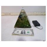 LIGHTED ACRYLIC PYRAMID