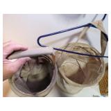 2 CANVAS WATER BAGS