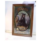 **1992 HAMM'S BEAR BEER MIRROR