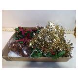 **FAKE FLOWERS & OTHER CHRISTMAS DECOR