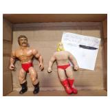 VINT STRECH HULK HOGAN & ANOTHER WRESTLER