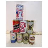 **16 VINT BEER CANS