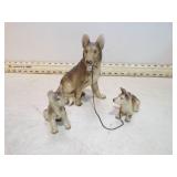*MCM GERMAN SHEPARD MOM & PUPPIES ON CHAIN
