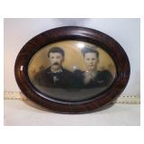 **VINT OVAL FRAMED INSTANT RELATIVES