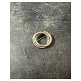 MARKED STERLING PIN 4G