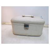 **VINT HARD SIDED MAKEUP CASE