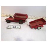 2 VINT TOY PARTS/WAGONS?