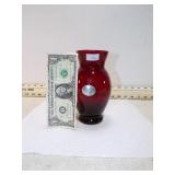 ROYAL RUBY RED VASE