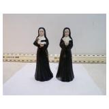 PAIR OF NUNS