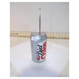 VINT DIET COKE CAN RADIO