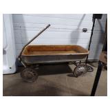 **VINT METAL WAGON