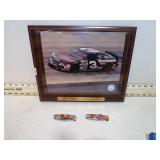 **DALE EARNHARDT PLAQUE & 2 KNIVES
