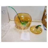 **PRINCESS HOUSE CRYSTAL PUMPKIN SET NIP
