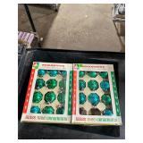 **22 VINT GLASS CHRISTMAS ORNAMENTS