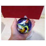 HANDBLOWN GLASS BALL