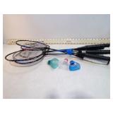 **BADMINTON RACKETS & SHUTTLECOCKS
