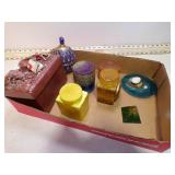 TRINKET BOXES JARS & MORE
