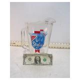 **OLD STYLE BEER PITCHER