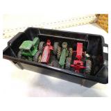 4 SMALL VINT TRACTORS