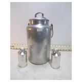 **MILK CAN SALT & PEPPER & CONTAINER