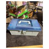 **TACKLE BOX W/CAKE DECORATING SUPPLIES